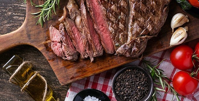 high-angle-view-meat-cutting-board-2